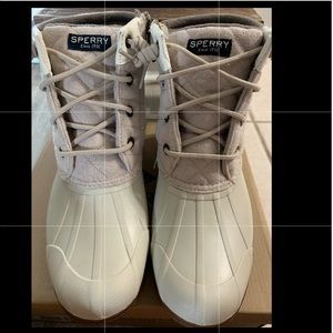 Syren gulf wool quilt oak memory foam sperry